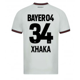 Bayer Leverkusen Granit Xhaka #34 Borta Kläder 2023-24 Kortärmad